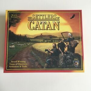 Settlers of Catan Board Game Mayfair Games 3061 Edition 100% Complete
